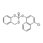 2-[(4-Chloronaphthalen-1-yl)oxy]-4H-benzo[d][1,3,2]dioxaphosphinine 2-Oxide