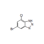 5-Bromo-7-chloro-1H-benzo[d][1,2,3]triazole