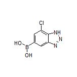 7-Chloro-1H-benzo[d][1,2,3]triazole-5-boronic Acid
