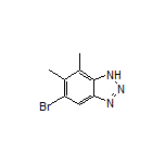5-Bromo-6,7-dimethyl-1H-benzo[d][1,2,3]triazole
