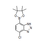 4-Chloro-1H-benzo[d][1,2,3]triazole-7-boronic Acid Pinacol Ester