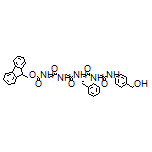 (S)-2-[2-[2-(Fmoc-amino)acetamido]acetamido]-N-[2-[[4-(hydroxymethyl)phenyl]amino]-2-oxoethyl]-3-phenylpropanamide