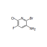 2-Bromo-6-chloro-5-fluoropyridin-3-amine