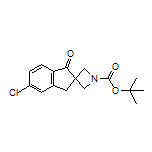 1-Boc-5’-chlorospiro[azetidine-3,2’-inden]-1’(3’H)-one