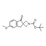 1-Bromo-5’-methoxyspiro[azetidine-3,2’-inden]-1’(3’H)-one