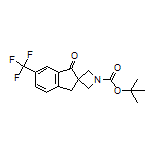 1-Boc-6’-(trifluoromethyl)spiro[azetidine-3,2’-inden]-1’(3’H)-one