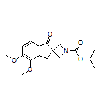 1-Boc-4’,5’-dimethoxyspiro[azetidine-3,2’-inden]-1’(3’H)-one