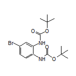 4-Bromo-N1,N2-di-Boc-benzene-1,2-diamine