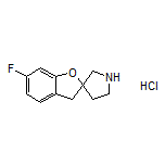 6-Fluoro-3H-spiro[benzofuran-2,3’-pyrrolidine] Hydrochloride
