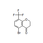 5-Bromo-8-(trifluoromethyl)chroman-4-one