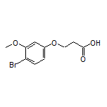 3-(4-Bromo-3-methoxyphenoxy)propanoic Acid