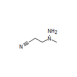 3-(1-Methylhydrazino)propanenitrile