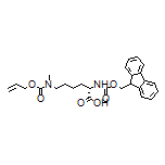 (S)-6-[[(Allyloxy)carbonyl](methyl)amino]-2-(Fmoc-amino)hexanoic Acid