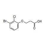 3-(3-Bromo-2-chlorophenoxy)propanoic Acid