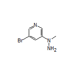 3-Bromo-5-(1-methylhydrazino)pyridine
