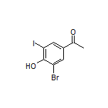3’-Bromo-4’-hydroxy-5’-iodoacetophenone