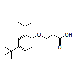 3-(2,4-Di-tert-butylphenoxy)propanoic Acid