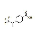 4-[1-(Trifluoromethyl)vinyl]benzoic Acid