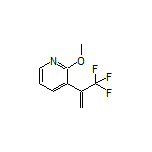 2-Methoxy-3-[1-(trifluoromethyl)vinyl]pyridine