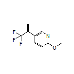 2-Methoxy-5-[1-(trifluoromethyl)vinyl]pyridine