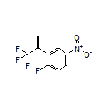 1-Fluoro-4-nitro-2-[1-(trifluoromethyl)vinyl]benzene