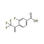 3-Fluoro-4-[1-(trifluoromethyl)vinyl]benzoic Acid