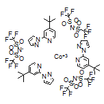 Tris[2-(1-pyrazolyl)-4-tert-butylpyridine]cobalt(III) Tris[bis(trifluoromethylsulfonyl)imide]