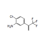 2-Chloro-5-[1-(trifluoromethyl)vinyl]aniline