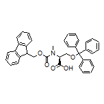(S)-2-[Fmoc-(methyl)amino]-3-(trityloxy)propanoic Acid