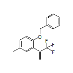 1-(Benzyloxy)-4-methyl-2-[1-(trifluoromethyl)vinyl]benzene