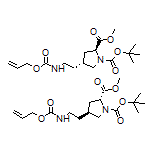 Methyl trans-4-[2-[[(Allyloxy)carbonyl]amino]ethyl]-1-Boc-pyrrolidine-2-carboxylate