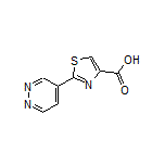 2-(4-Pyridazinyl)thiazole-4-carboxylic Acid