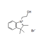 1-(2-Hydroxyethyl)-2,3,3-trimethyl-3H-indol-1-ium Bromide