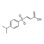 (E)-3-[(4-Isopropylphenyl)sulfonyl]acrylic Acid