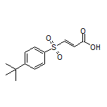(E)-3-[[4-(tert-Butyl)phenyl]sulfonyl]acrylic Acid