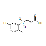 (E)-3-[(5-Chloro-2-methylphenyl)sulfonyl]acrylic Acid