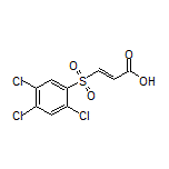 (E)-3-[(2,4,5-Trichlorophenyl)sulfonyl]acrylic Acid