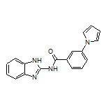 N-(2-Benzimidazolyl)-3-(1-pyrrolyl)benzamide