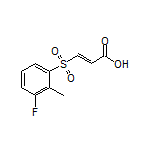 (E)-3-[(3-Fluoro-2-methylphenyl)sulfonyl]acrylic Acid