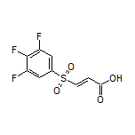 (E)-3-[(3,4,5-Trifluorophenyl)sulfonyl]acrylic Acid