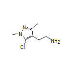 2-(5-Chloro-1,3-dimethyl-4-pyrazolyl)ethanamine