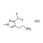 2-[3-(Difluoromethyl)-1-methyl-1H-pyrazol-4-yl]ethanamine Hydrochloride