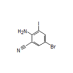 2-Amino-5-bromo-3-iodobenzonitrile