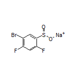 Sodium 5-Bromo-2,4-difluorobenzenesulfinate