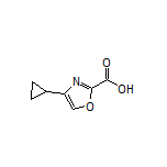 4-Cyclopropyloxazole-2-carboxylic Acid