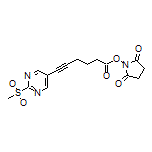 2,5-Dioxo-1-pyrrolidinyl 6-[2-(Methylsulfonyl)-5-pyrimidinyl]-5-hexynoate