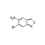 6-Bromobenzo[c]isothiazol-5-amine