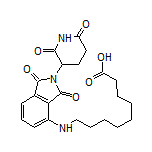 9-[[2-(2,6-Dioxopiperidin-3-yl)-1,3-dioxoisoindolin-4-yl]amino]nonanoic Acid