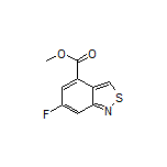 Methyl 6-Fluorobenzo[c]isothiazole-4-carboxylate