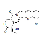 (S)-7-Bromo-4-ethyl-4-hydroxy-1H-pyrano[3’,4’:6,7]indolizino[1,2-b]quinoline-3,14(4H,12H)-dione